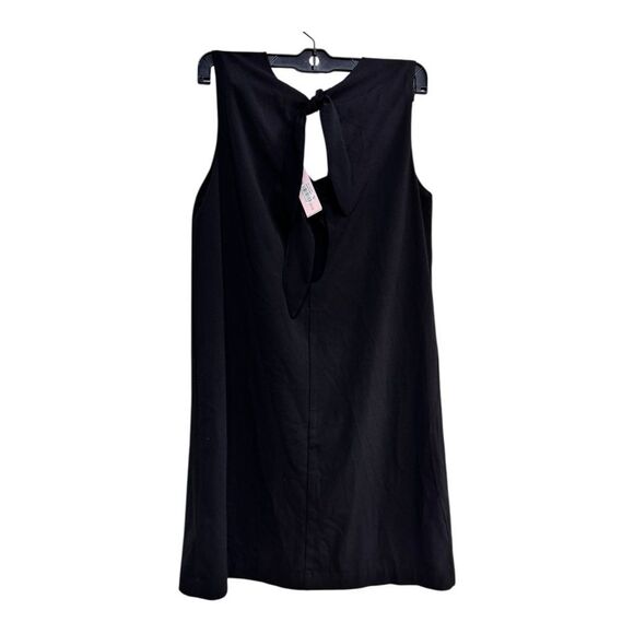 Aqua scallop neckline little Black Dress size XS new with tag date night ready - Picture 3 of 6